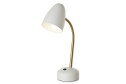 Лампа настольная HOFF Libra white E27, 13x33x25 см