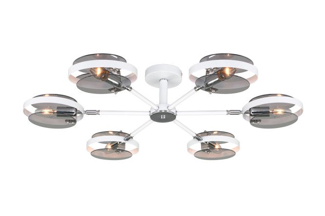 Изображение товара Потолочный светильник EUROSVET Gallo 70121/6 E14 16 кв.м