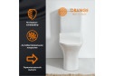 Унитаз-компакт напольный ORANGE C02-000W 34х77х66.5 см