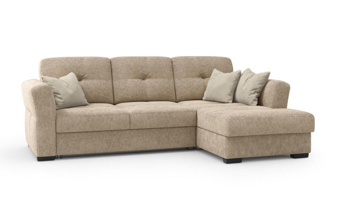 Изображение товара Угловой диван-кровать DREAMART Манхэттен с левым углом компактный и функциональный