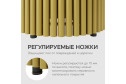 Стол GENGLASS Trubis Wood с трубчатым подстольем 120х75х120 см