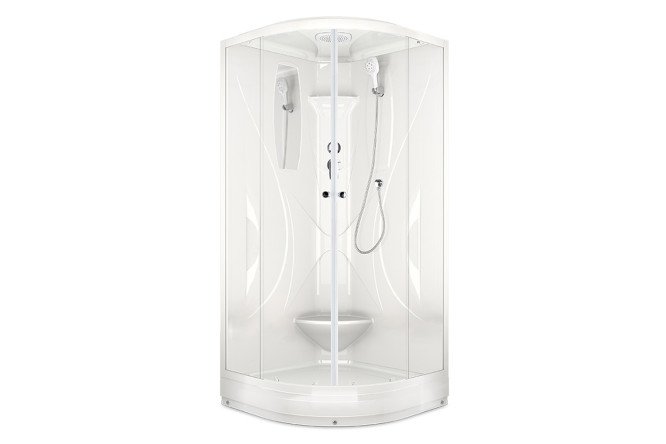 Изображение товара Душевая кабина MELODIA DELLA VITA Salsa MB05001 универсальный угол 90х218 см