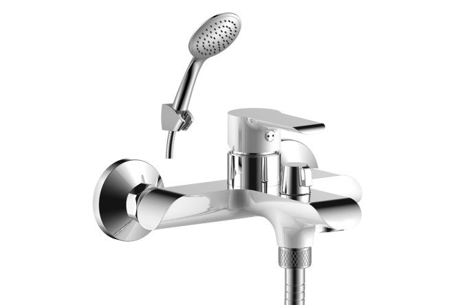 Изображение товара Смеситель для ванны ROSSINKA SILVERMIX W35-31 с рычажным управлением