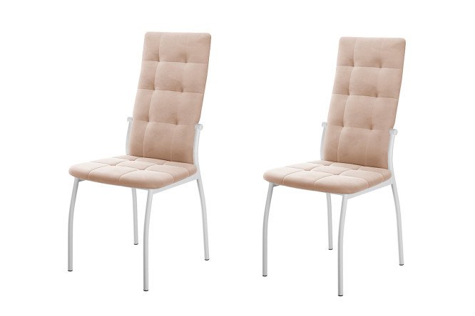 Изображение товара Комплект стульев DIKLINE Галс-М 46х99х56 см велюровый металл