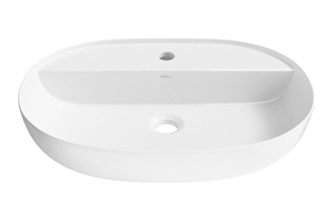 Изображение товара Накладная раковина Chic Riviera 326804000 50х13,5х38 см фарфор белый глянцевый