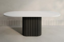 Стол GENGLASS Trubis wood 200х75х90 см