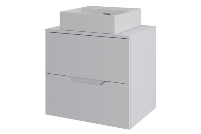 Изображение товара Тумба подвесная ORANGE Line 60 Li-60TuwMDF+B04-405W 60.5 см