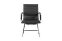 Стул офисный MF-6002V black с подлокотниками