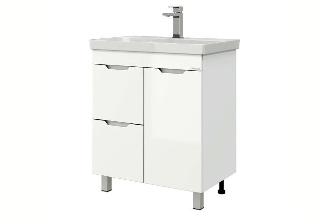 Изображение товара Тумба напольная ONIKA Айленд 70 66,5 см белая для ванной