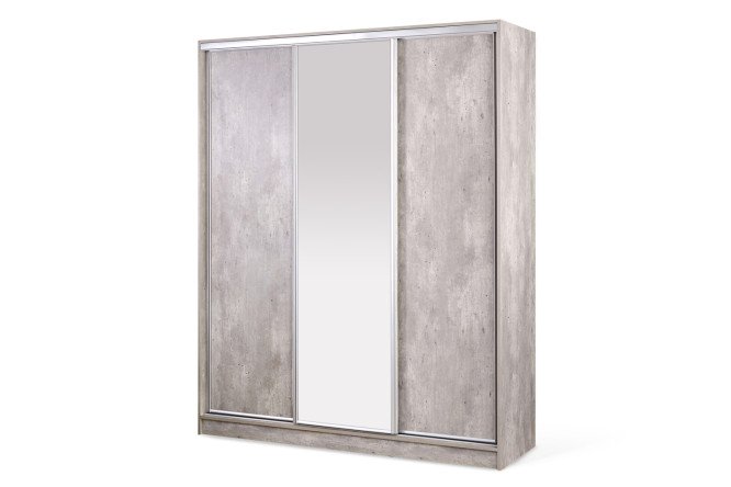 Изображение товара Шкаф-купе Home 180х229,5 см с зеркалом в светлом цвете Atelier