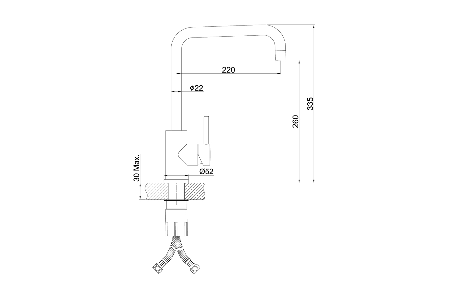 Смеситель lemark expert lm5077s для кухни