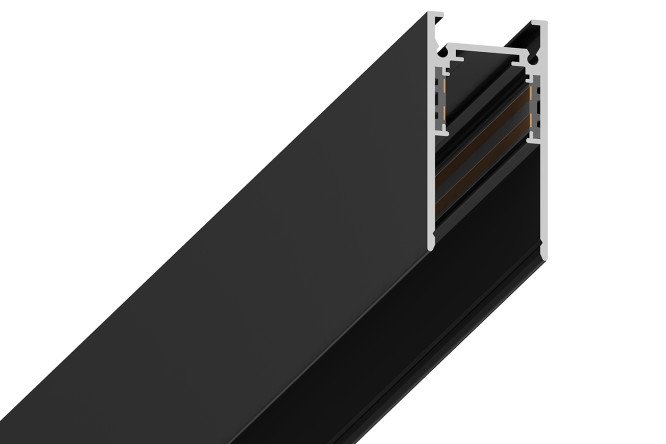 Изображение товара Магнитный шинопровод AMBRELLA LIGHT 2.69x5.37x100 см металл чёрный