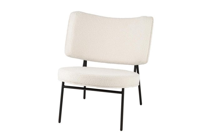 Изображение товара Кресло District Lounge из букле 68х75х80 см стильное комфортное