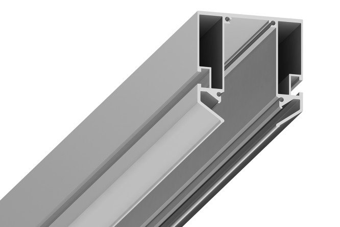 Изображение товара Корпус AMBRELLA LIGHT Track System Magnetic 5.7x5.92x200 см металлический серебристый