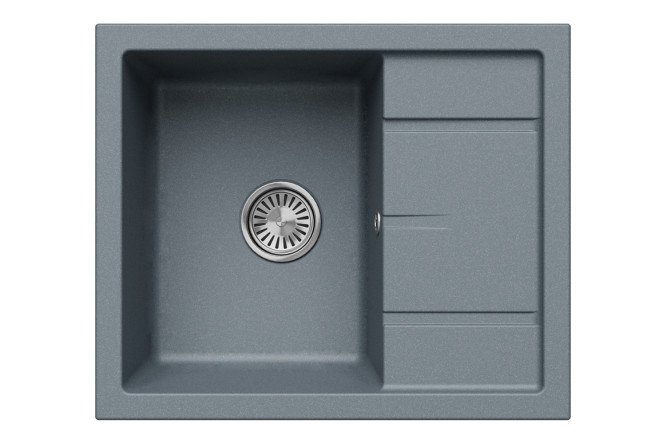 Изображение товара Мойка врезная TOLERO Classic R-107 с крылом 50х60х20 см