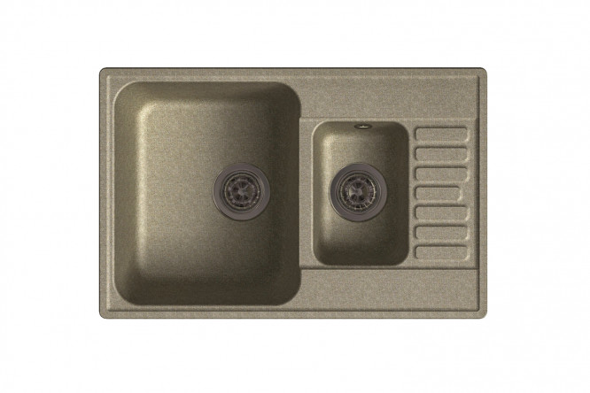 Изображение товара Врезная кухонная раковина LEX St.Moritz 74х48 см кварц