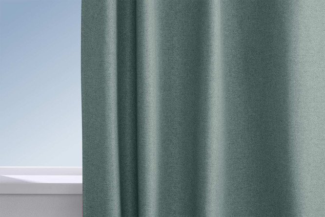 Штора ESTUDI BLANCO Ester 180х270 см, 1 шт., цвет светло-зелёный