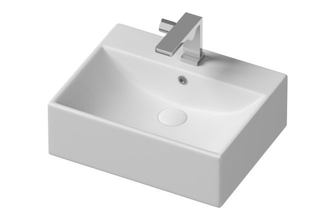 Изображение товара Умывальник накладной CERAMICANOVA Element CN6040 50х16х41 см Изображение товара Умывальник накладной CERAMICANOVA Element CN6040 50х16х41 см