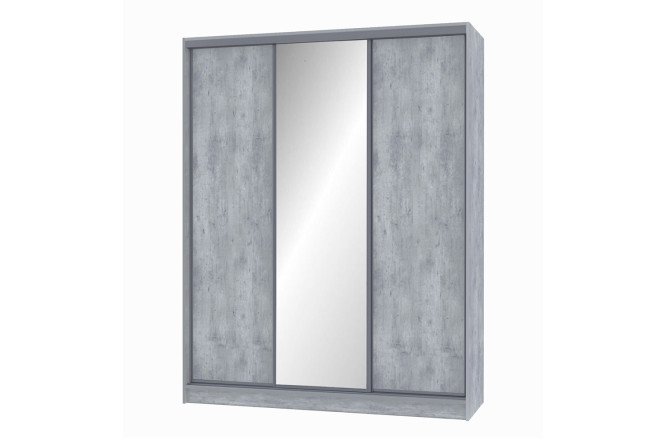 Изображение товара Шкаф-купе Home 180х229,5 см, светлый Atelier, с одним зеркалом