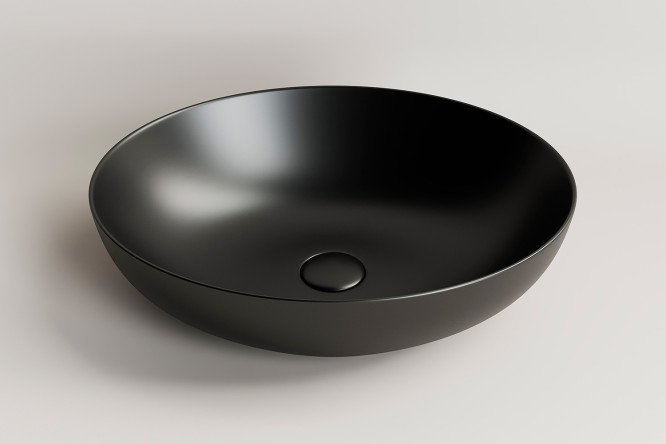 Умывальник накладной CERAMICANOVA Element CN6017MB 52х13х39.5 см