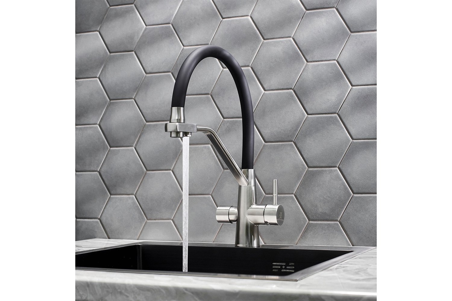 Смеситель для кухни РМС SUS127BL-016F-015