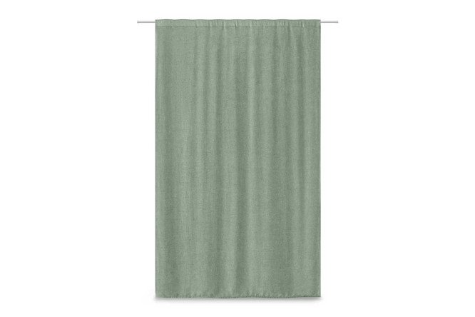 Штора ESTUDI BLANCO Hazel 180х300 см, 1 шт., цвет зелёный