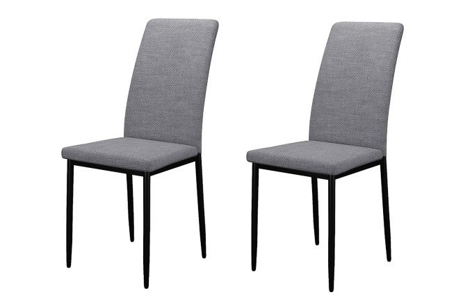 Изображение товара Комплект стульев DIKLINE 272 велюровые металлические ножки 40х85х59 см