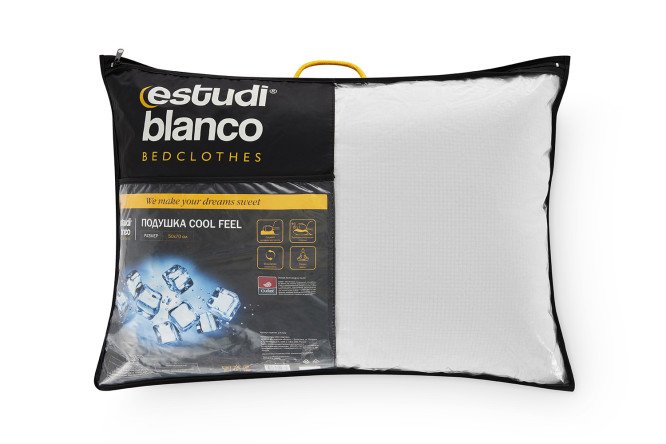 Фото 9 Подушка ESTUDI BLANCO Cool Feel 50х70 см, Полиэфирное волокно