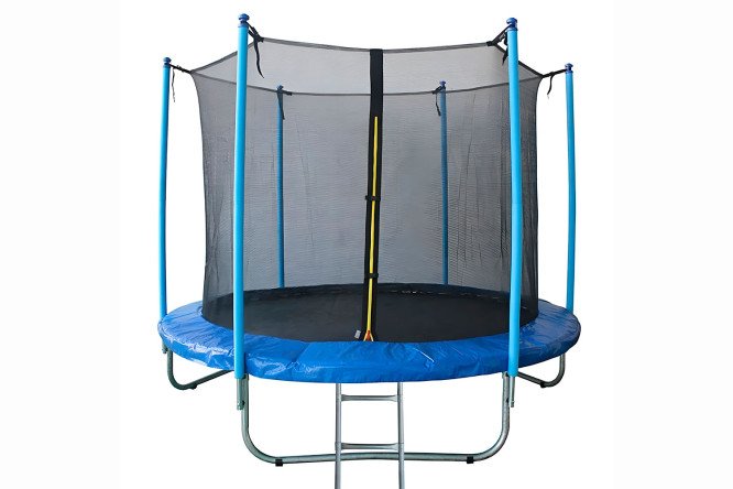 Изображение товара Батут AL-in360-blue 366х265х366 см с внутренней сеткой для активного отдыха