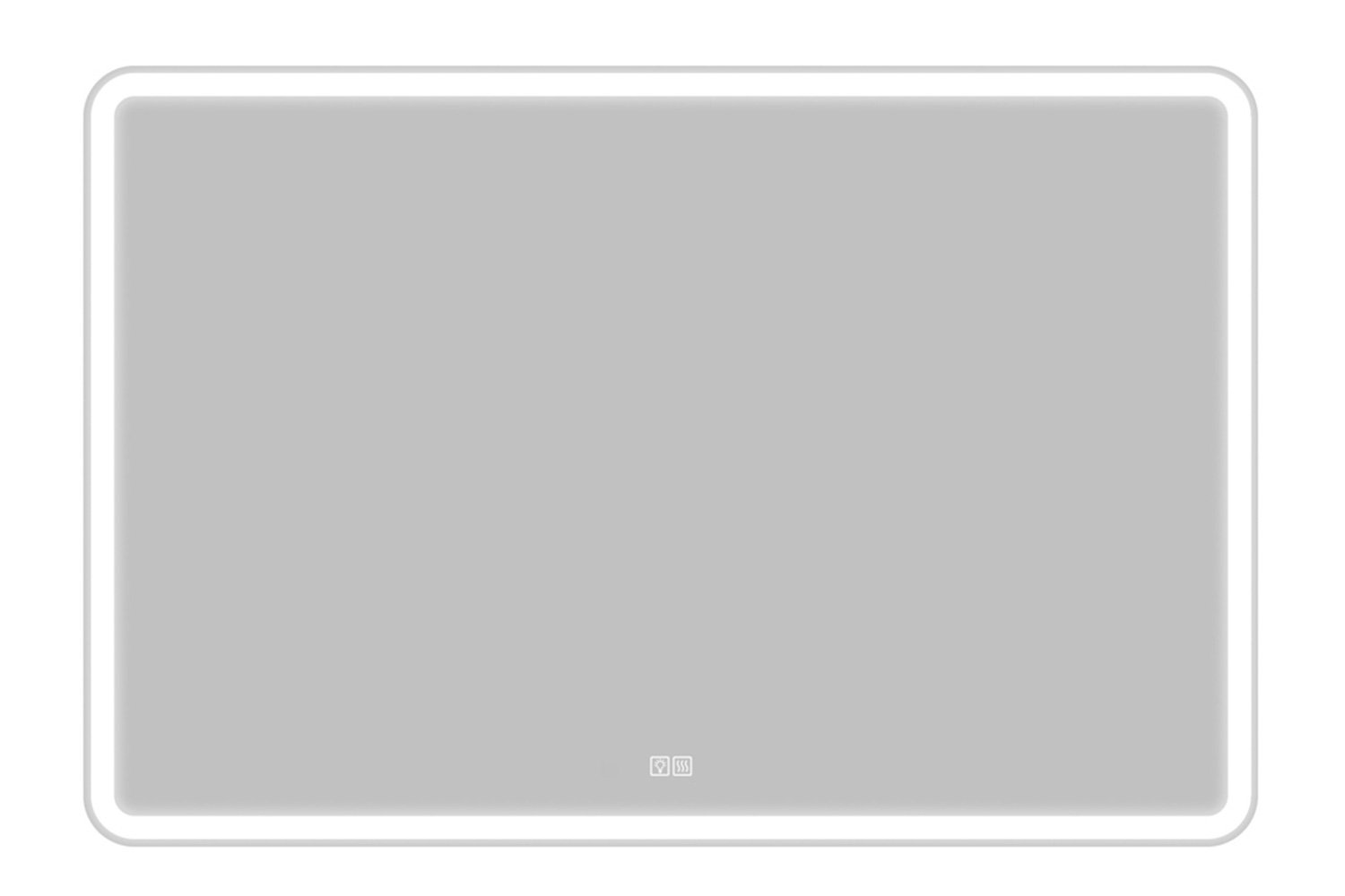 Зеркало с подсветкой BELBAGNO SPC-MAR-1100-800-LED-TCH-WARM с подогревом 110х80 см