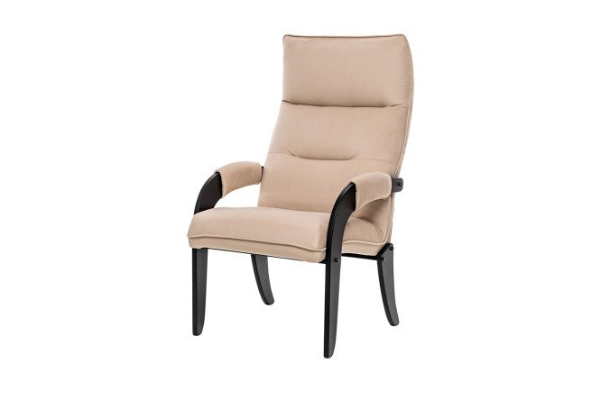 Изображение товара Кресло Ирса из велюра размер 62х110х83 см максимальная нагрузка 120 кг