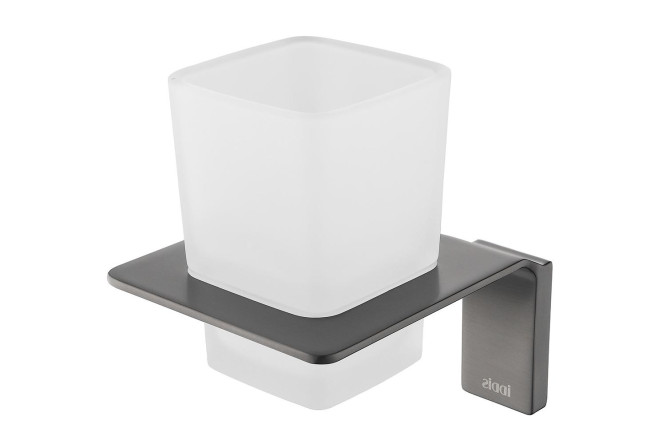 Изображение товара Подстаканник одинарный IDDIS Slide SLIGMG1i45 металл стекло настенный