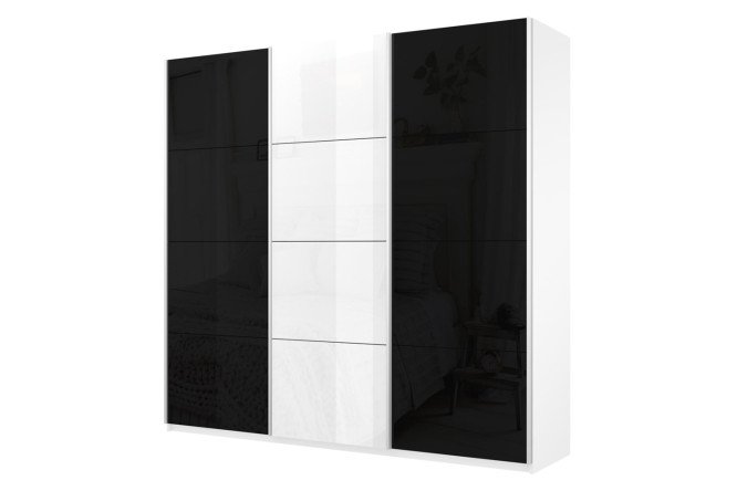 Изображение товара Шкаф-купе 3-дверный белый Cors 180х230 см