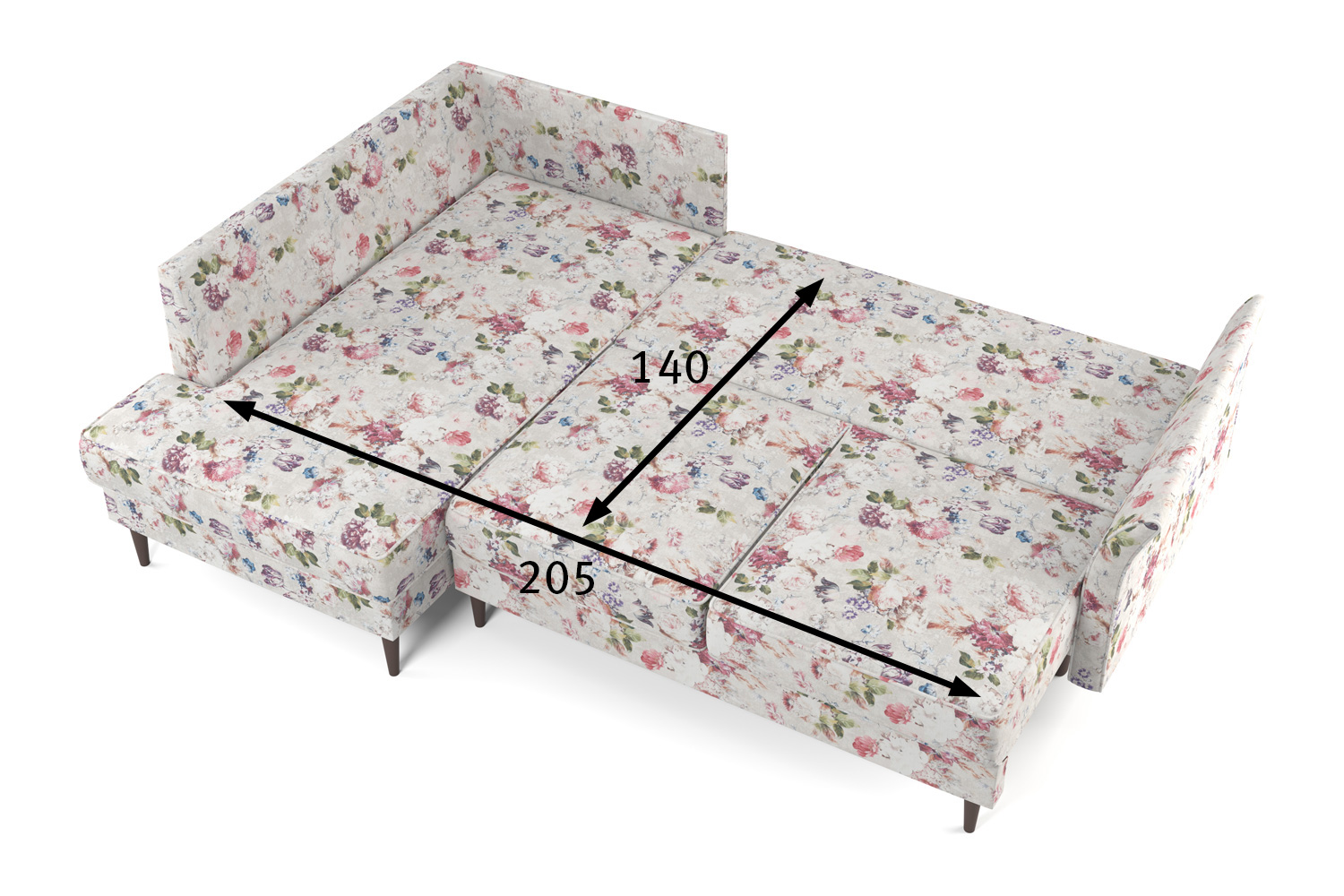 фото Угловой диван-кровать джулия scandica