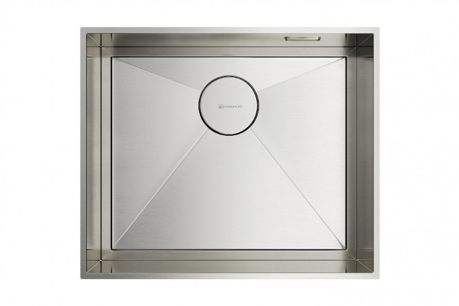 Изображение товара Мойка-дно врезная OMOIKIRI Kasen 53-INT-IN 4993304, нержавеющая сталь 53х46х17.5 см