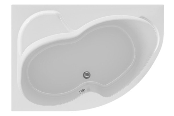 Изображение товара Ванна пристенная Marka One Aura L Премиум 160x105 см