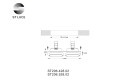 Светильник встраиваемый ST LUCE ST206 5 кв.м, 17.5x3.8x9.2 см, GU10