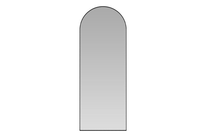 Зеркало в раме GENGLASS Arkis 60х160 см