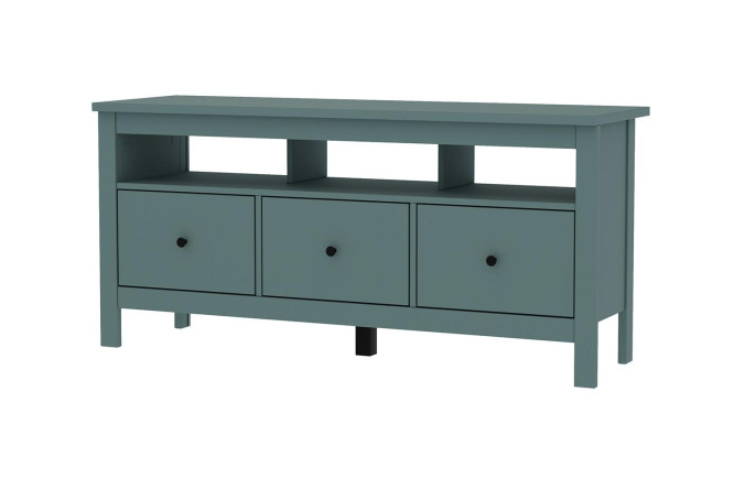 Изображение товара Тумба под ТВ Сага 3 ящика тёмно-бирюзовая