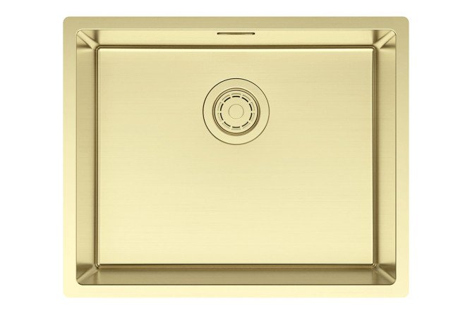 Изображение товара Врезная мойка PAULMARK Lassan 54 UNI LA54-LG из нержавеющей стали 54х44 см