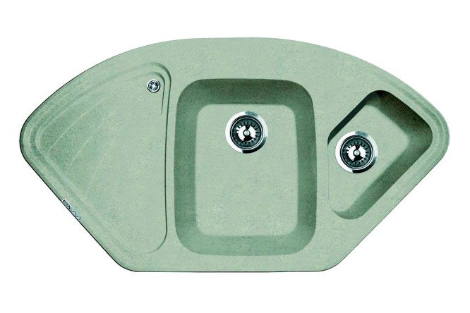 Изображение товара Мойка врезная с крылом LAVA A3.SCA 105х57.5х21 см