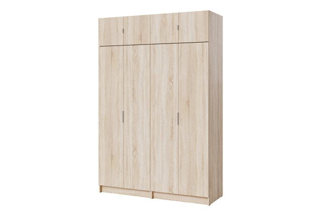 Изображение товара Четырехдверный шкаф Лофт с антресолью