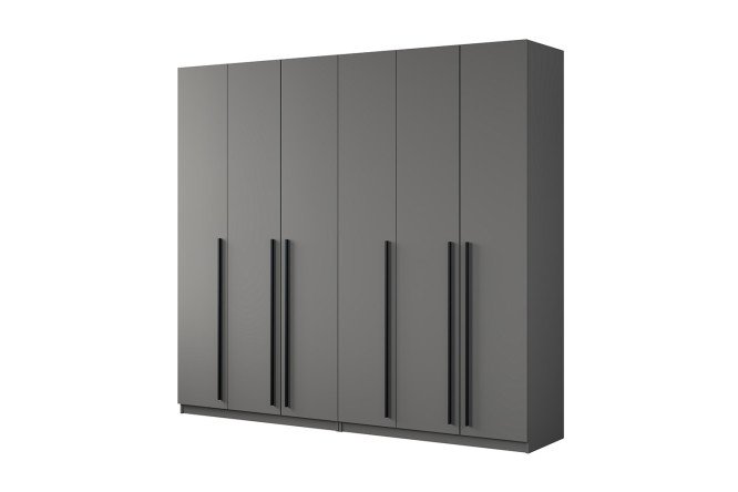 Изображение товара 6-ти дверный шкаф София 240x220x52 см вместительный и стильный