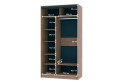 Шкаф-купе Home 123,2х229,5 см, дуб табачный Craft