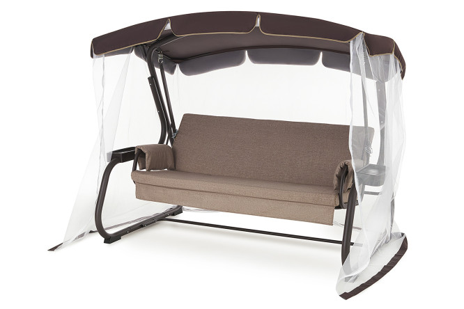 Изображение товара Садовые качели Винтаж цвет шоколадный
