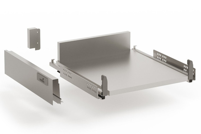 Комплект низкого ящика Hettich InnoTech шкафа 40 см 36.8х9.4х48.3 см