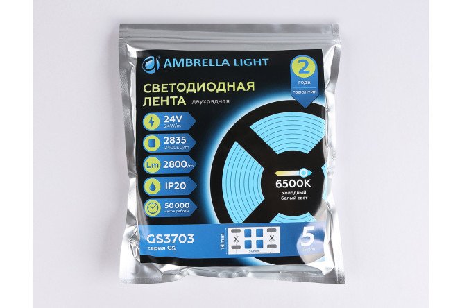 Светодиодная лента AMBRELLA LIGHT Illumination GS3703 500 см