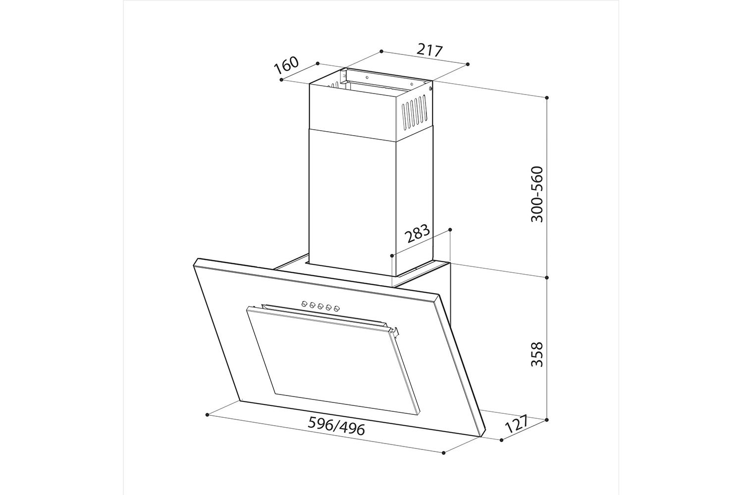 Вытяжка MINI 500