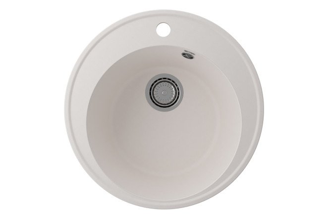 Изображение товара Мойка ULGRAN Quartz Nora 485-01 48,5х48,5х20 см из кварцевого композита