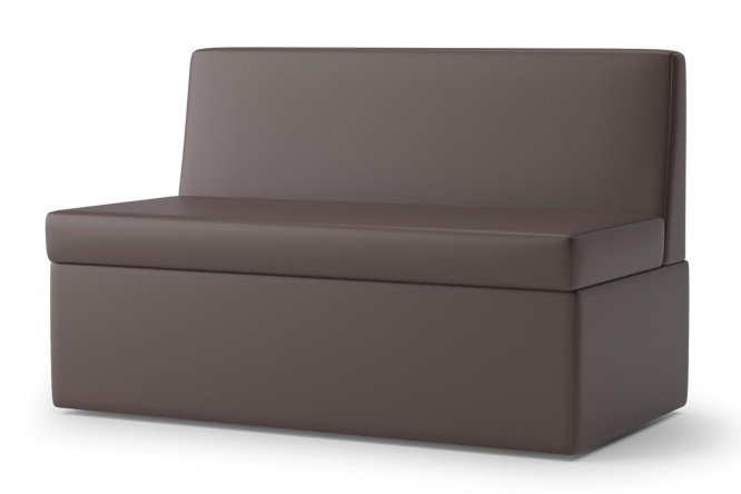 Изображение товара Диван Нарва мини компактный коричневый диван для гостиной и офиса